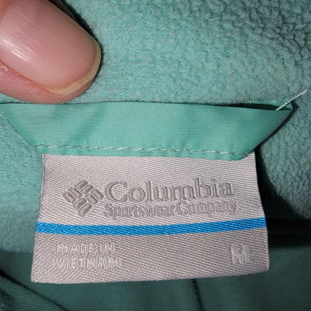 Columbia Sportswear Women's Windbreaker jacket - Mint green - Size Medium - Picture 3 of 5